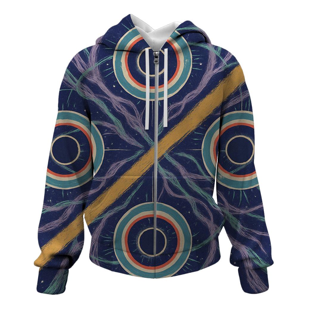 Lensing Arc Tapestry lightweight hoodies