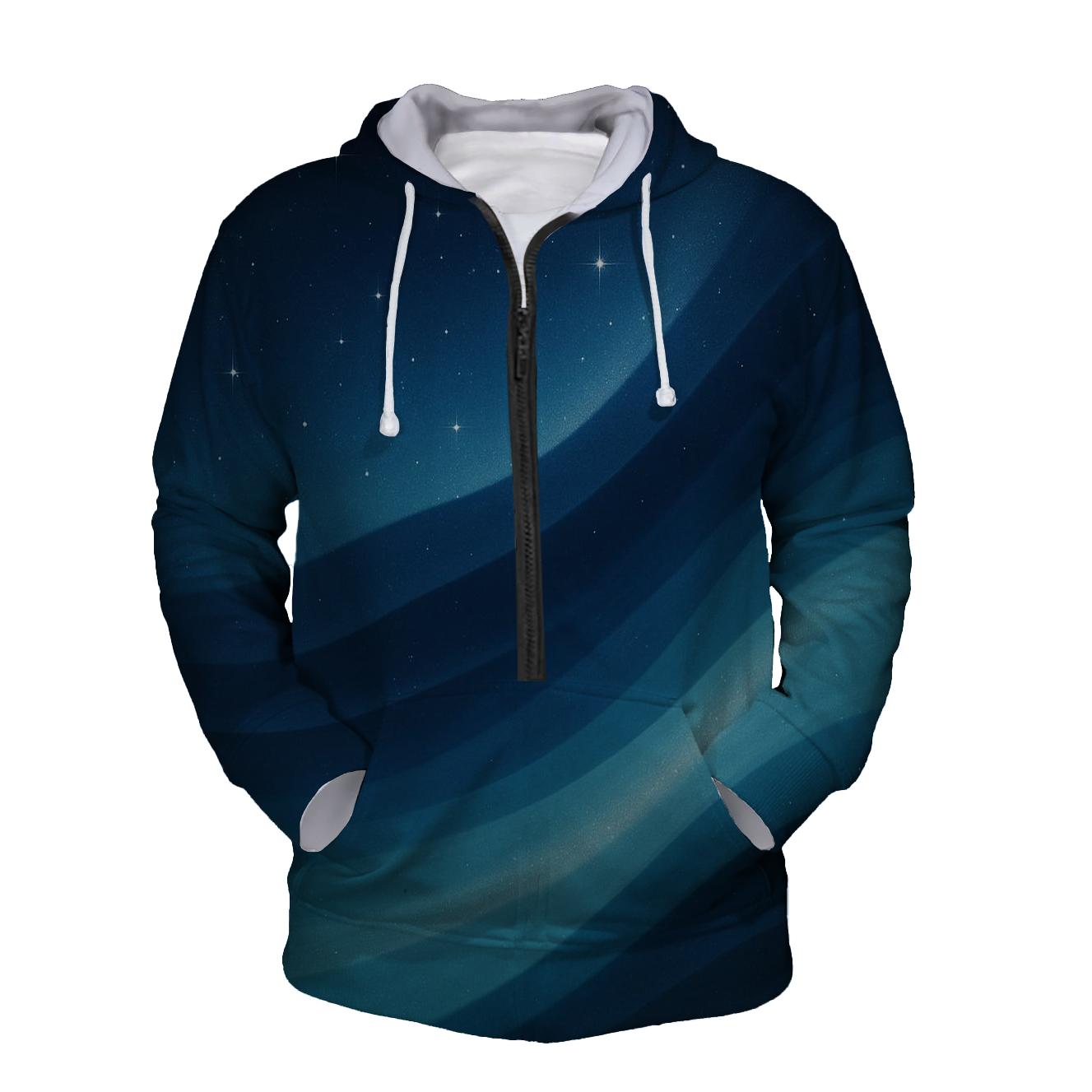 Celestial Tide Gradient hoodie styles