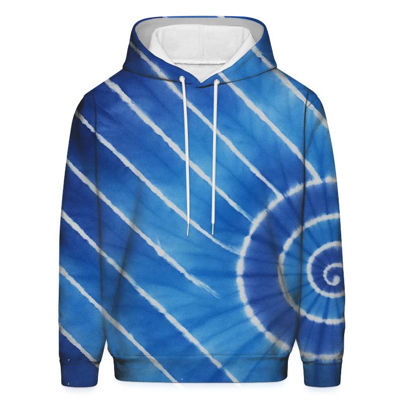 Arashi Indigo Wave Spiral hoodie trends