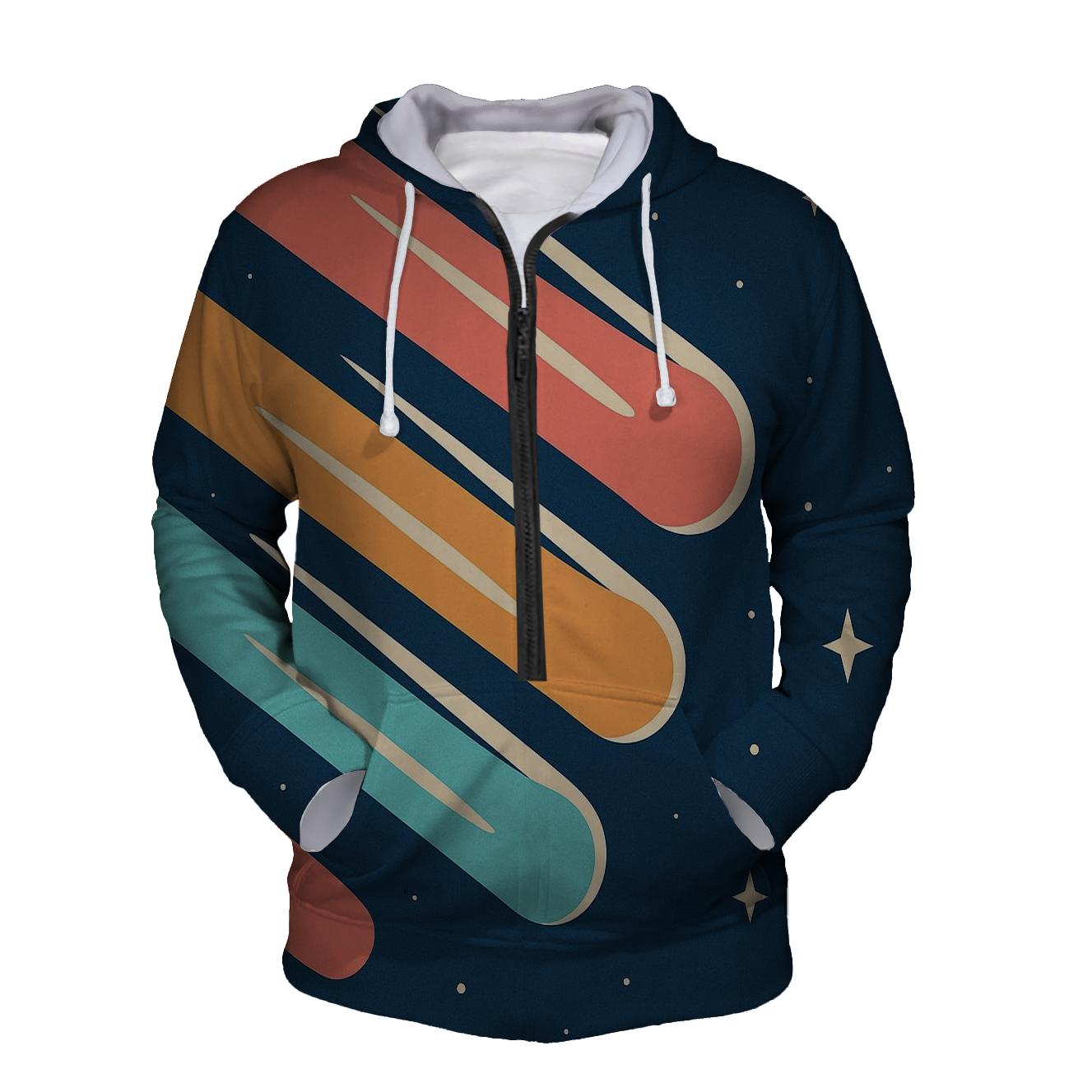 Meteor Trail Cascade pullover hoodies