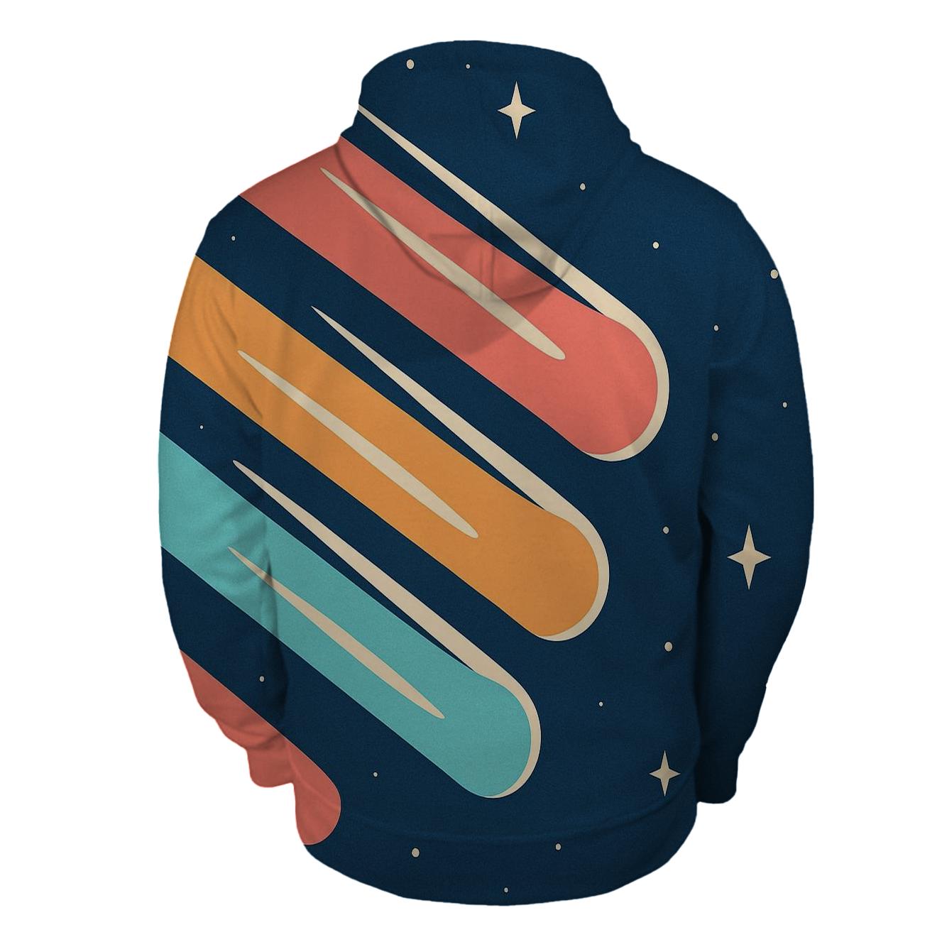 Meteor Trail Cascade pullover hoodies