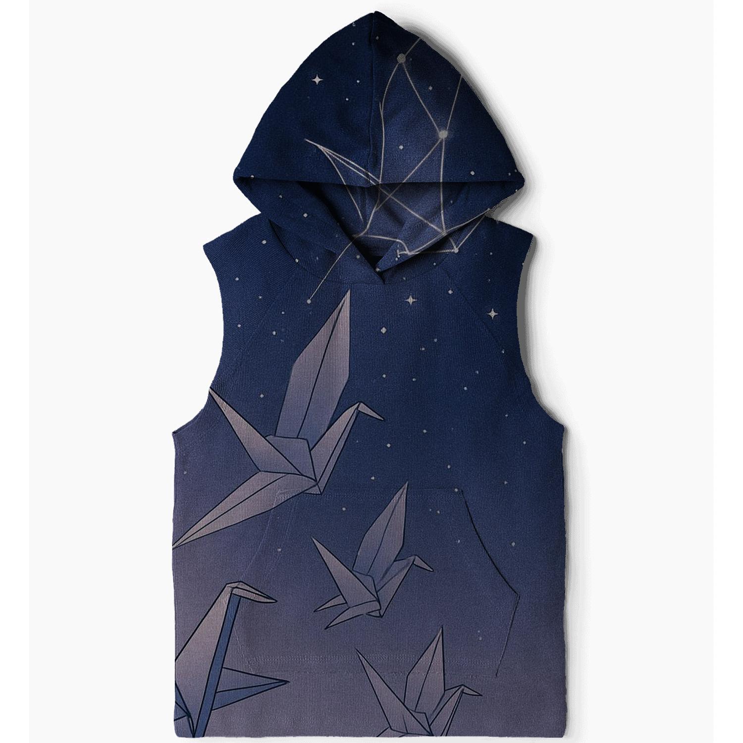 Celestial Origami Harmony designer hoodies