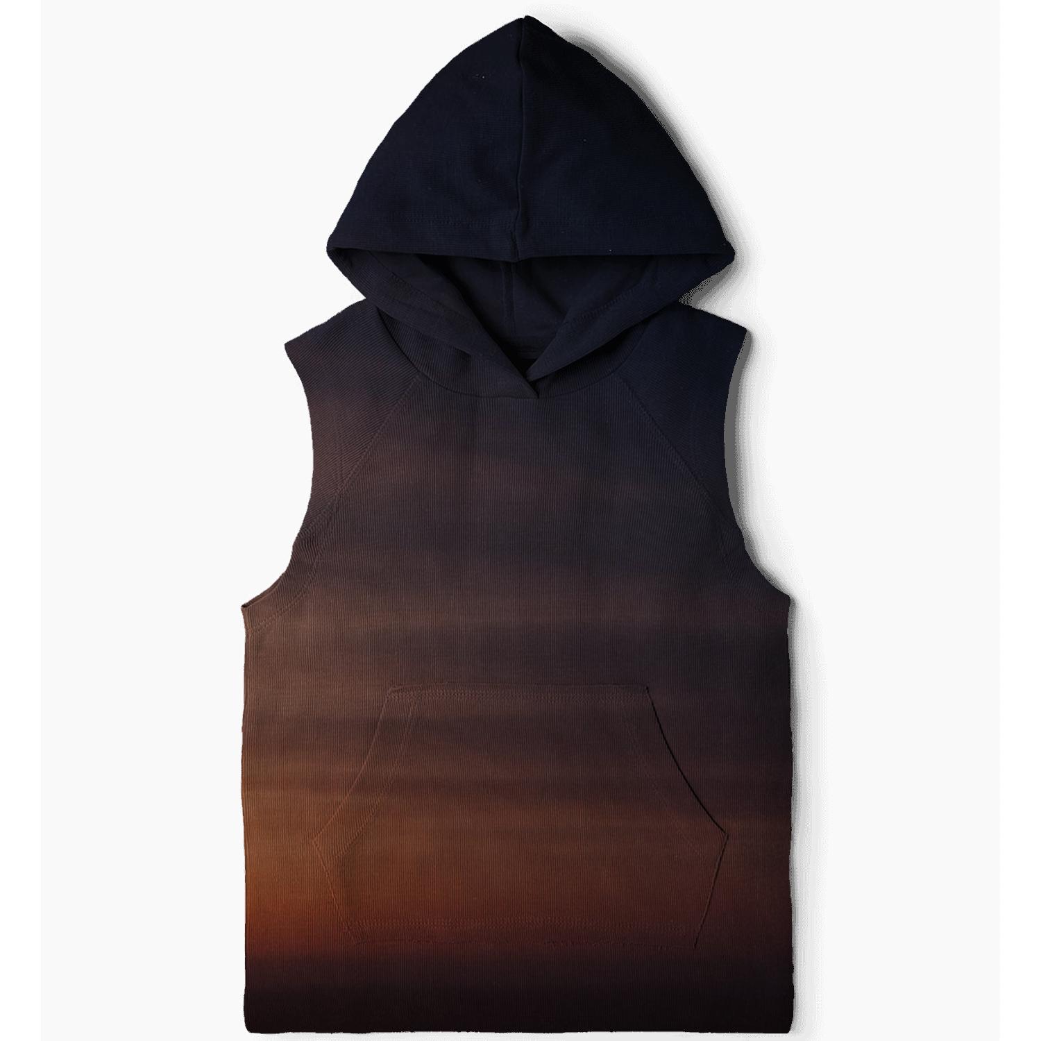 Celestial Terracotta Drift graphic hoodies