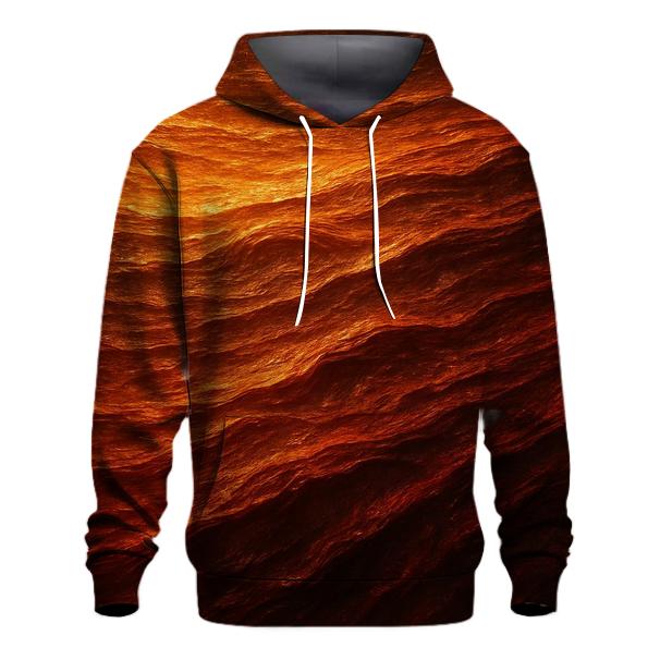 Molten Copper Stream hoodies fashion