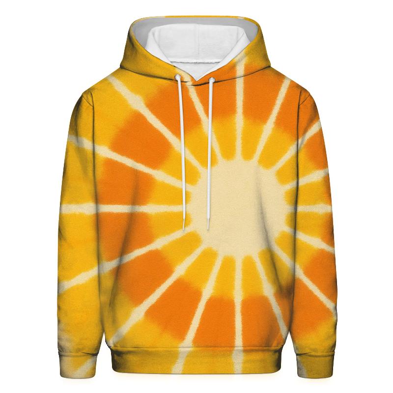 Sunburst Itajime Radiance embroidered hoodies