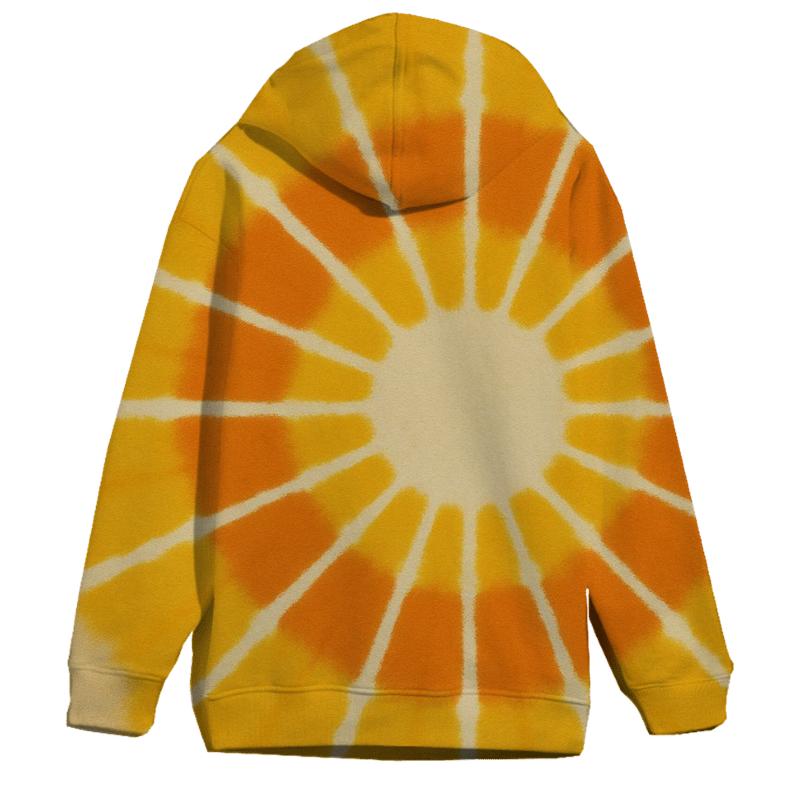 Sunburst Itajime Radiance embroidered hoodies
