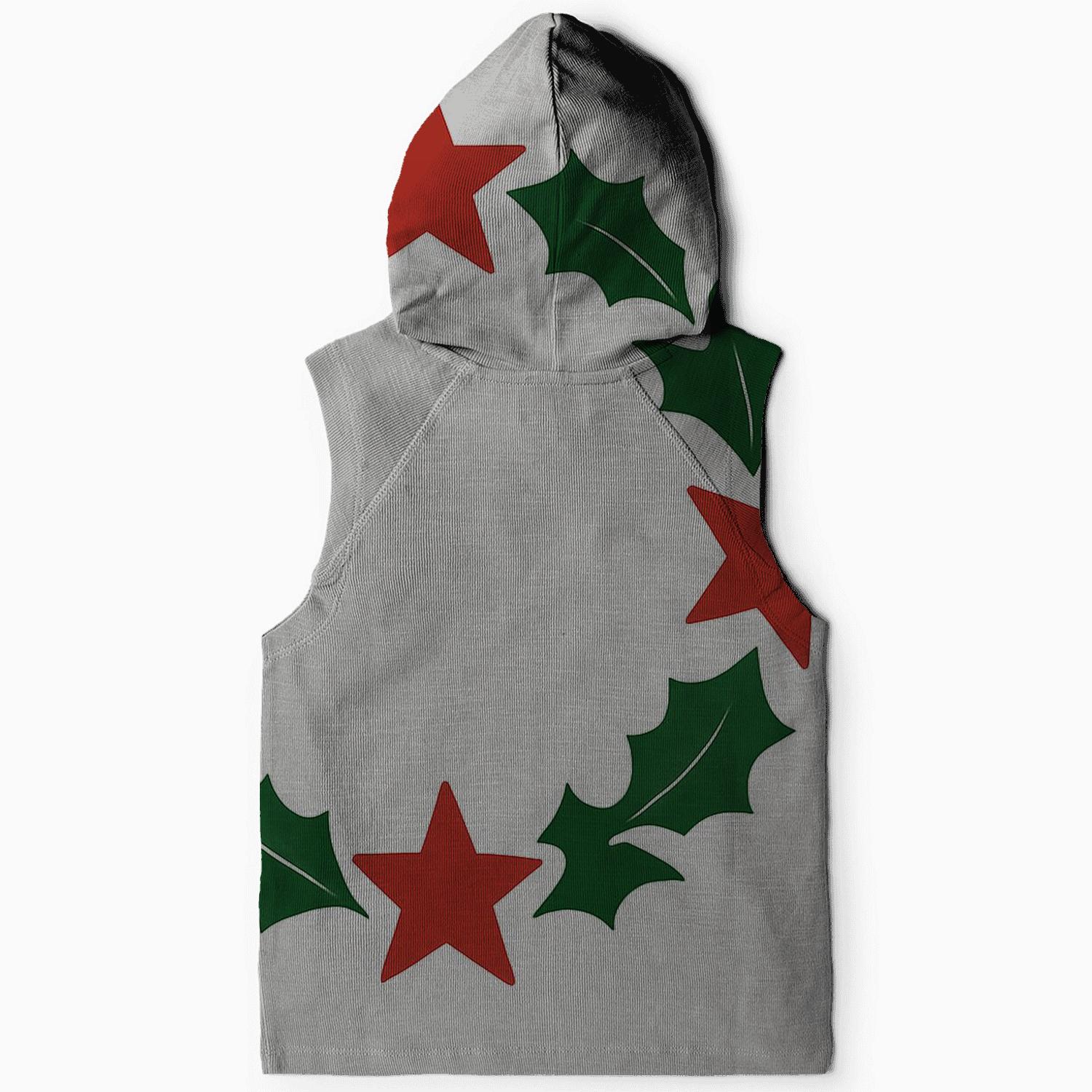 Festive Starburst Wreath custom hoodies