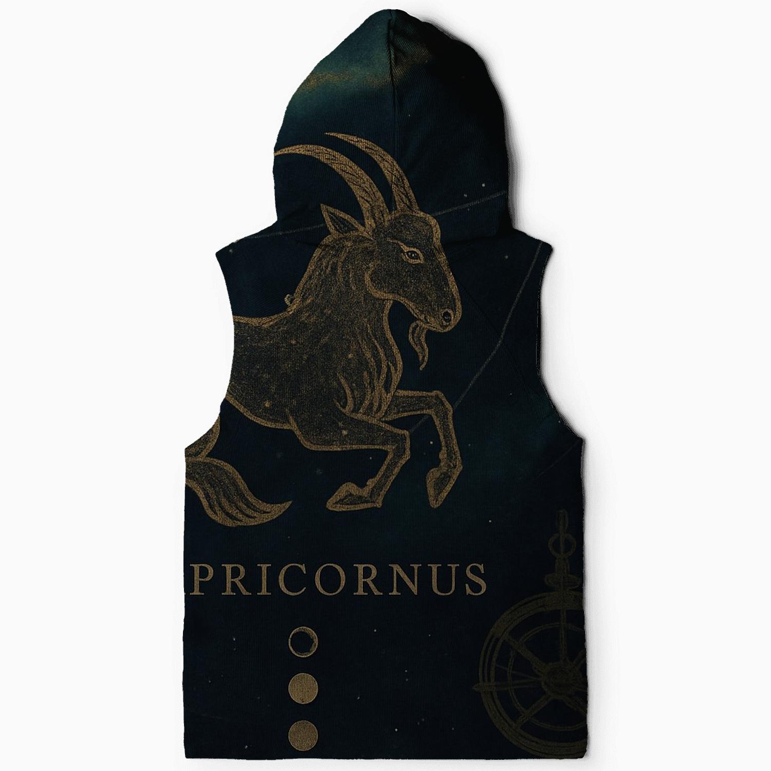 Aurora Capricorn Nebula Map heavyweight hoodies