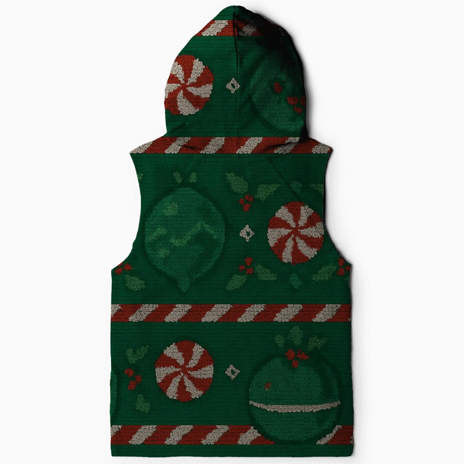 Peppermint Ornament Band Design designer hoodies
