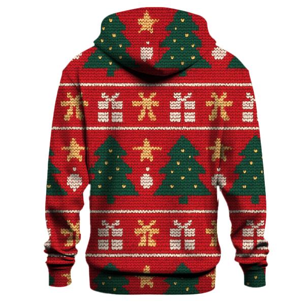 Tinsel Tree Band Mosaic Design pullover hoodies