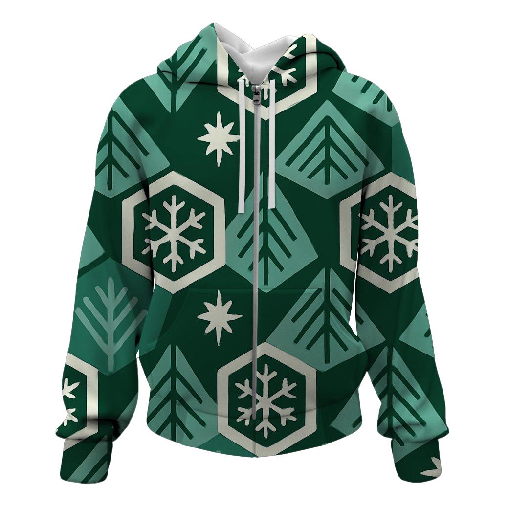 Snowflake Mosaic hoodie designs