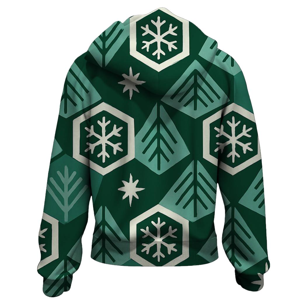 Snowflake Mosaic hoodie designs