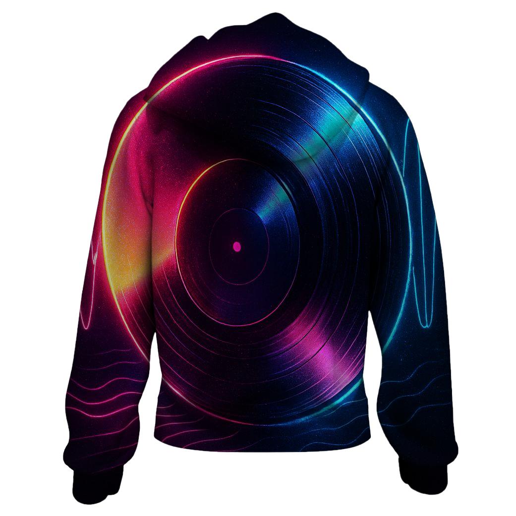 Neon Vinyl Eclipse hoodie trends