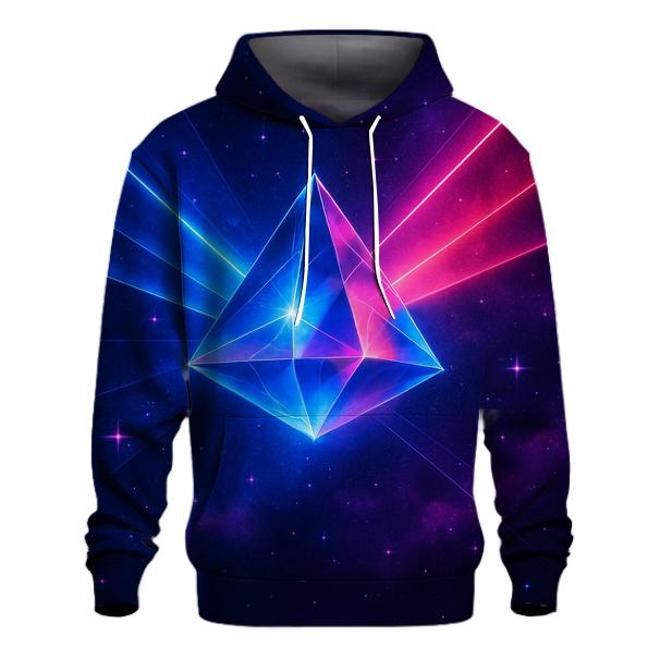 Celestial Prism Spectrum pullover hoodies
