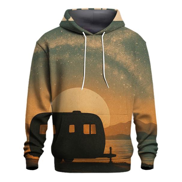 Burnt Orange Roadtrip Camper Poster hoodie designs