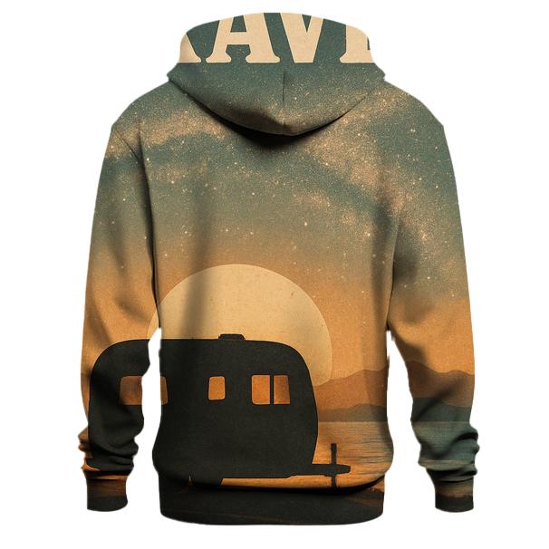 Burnt Orange Roadtrip Camper Poster hoodie designs