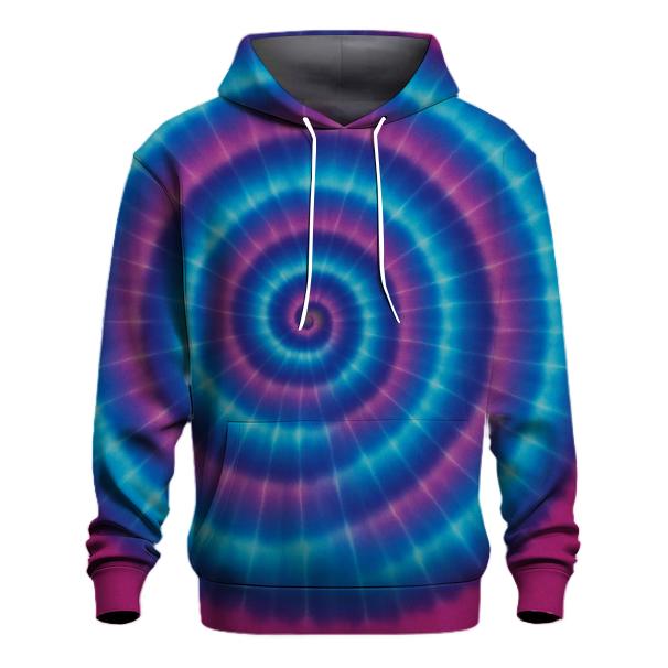 Cosmic Spiral Mandala lightweight hoodies