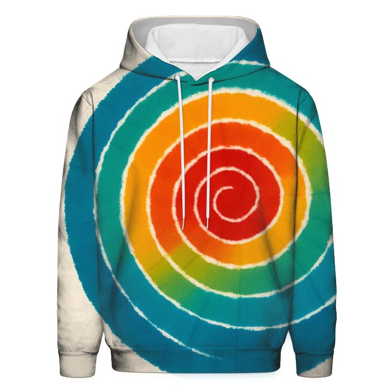 Nebula Spiral Bullseye designer hoodies