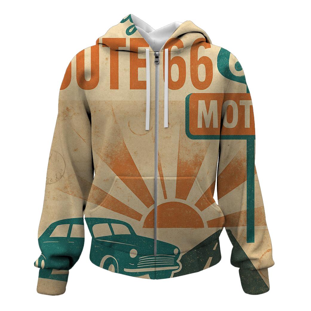 Sunset Highway Roadside Poster custom hoodies