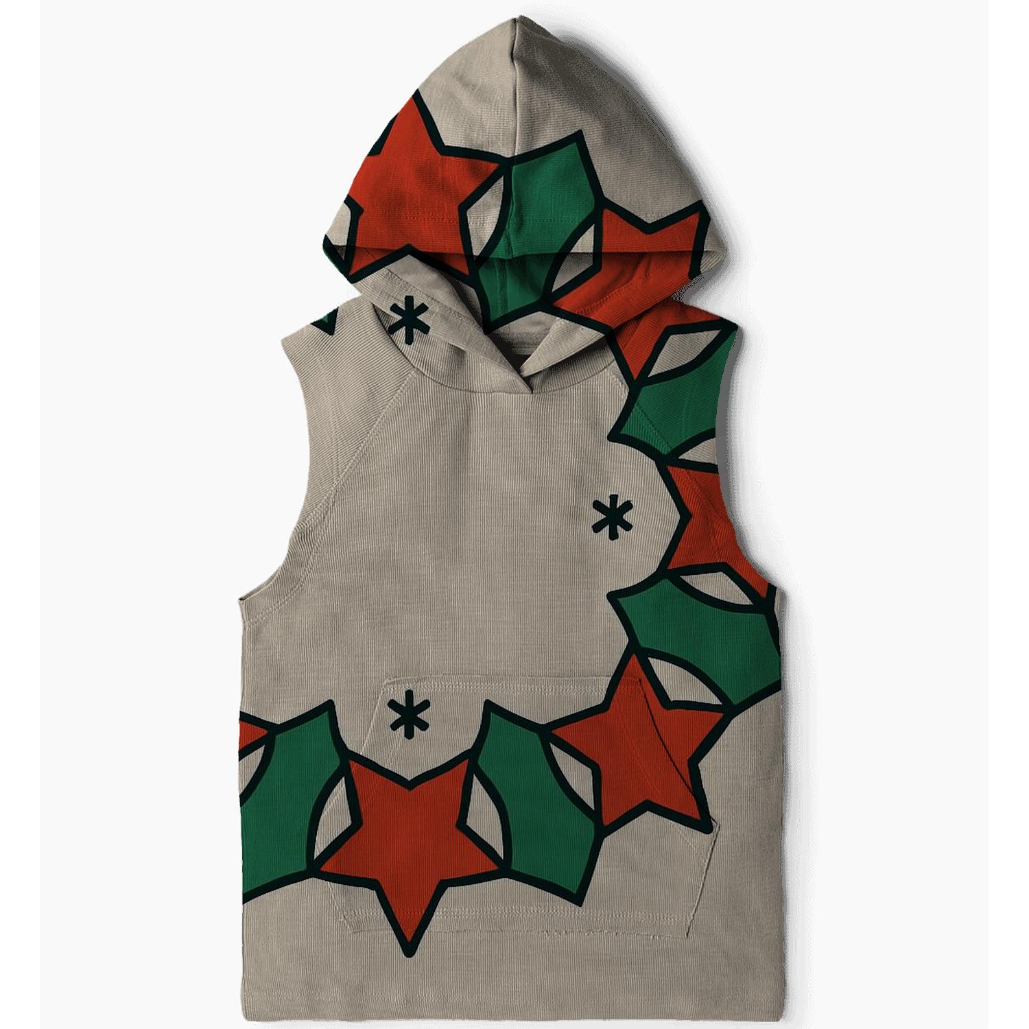 Winter Star Wreath pullover hoodies