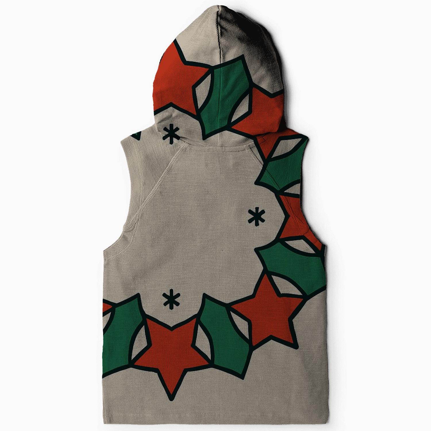 Winter Star Wreath pullover hoodies