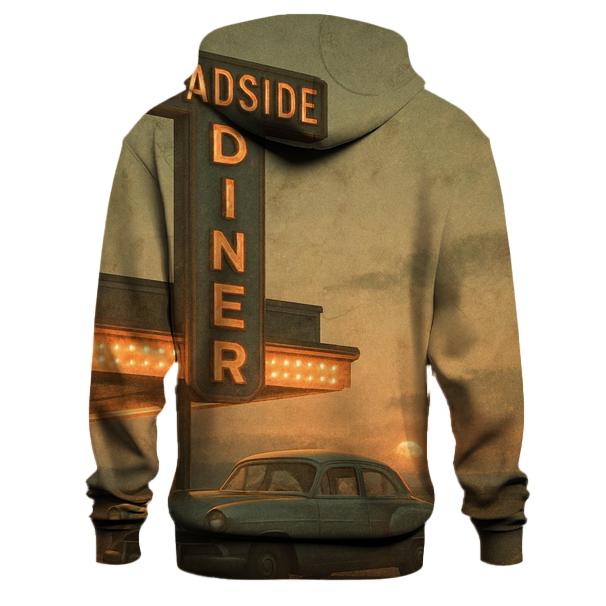 Patina Roadside Diner Poster graphic hoodies