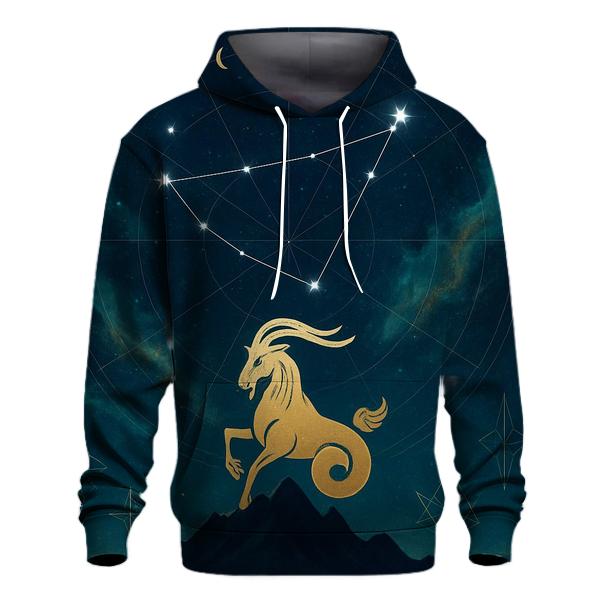 Celestial Capricorn Summit Map hoodie trends