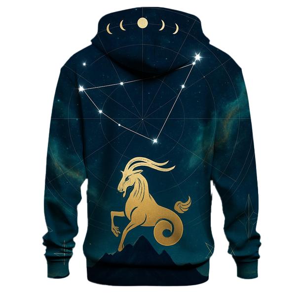Celestial Capricorn Summit Map hoodie trends