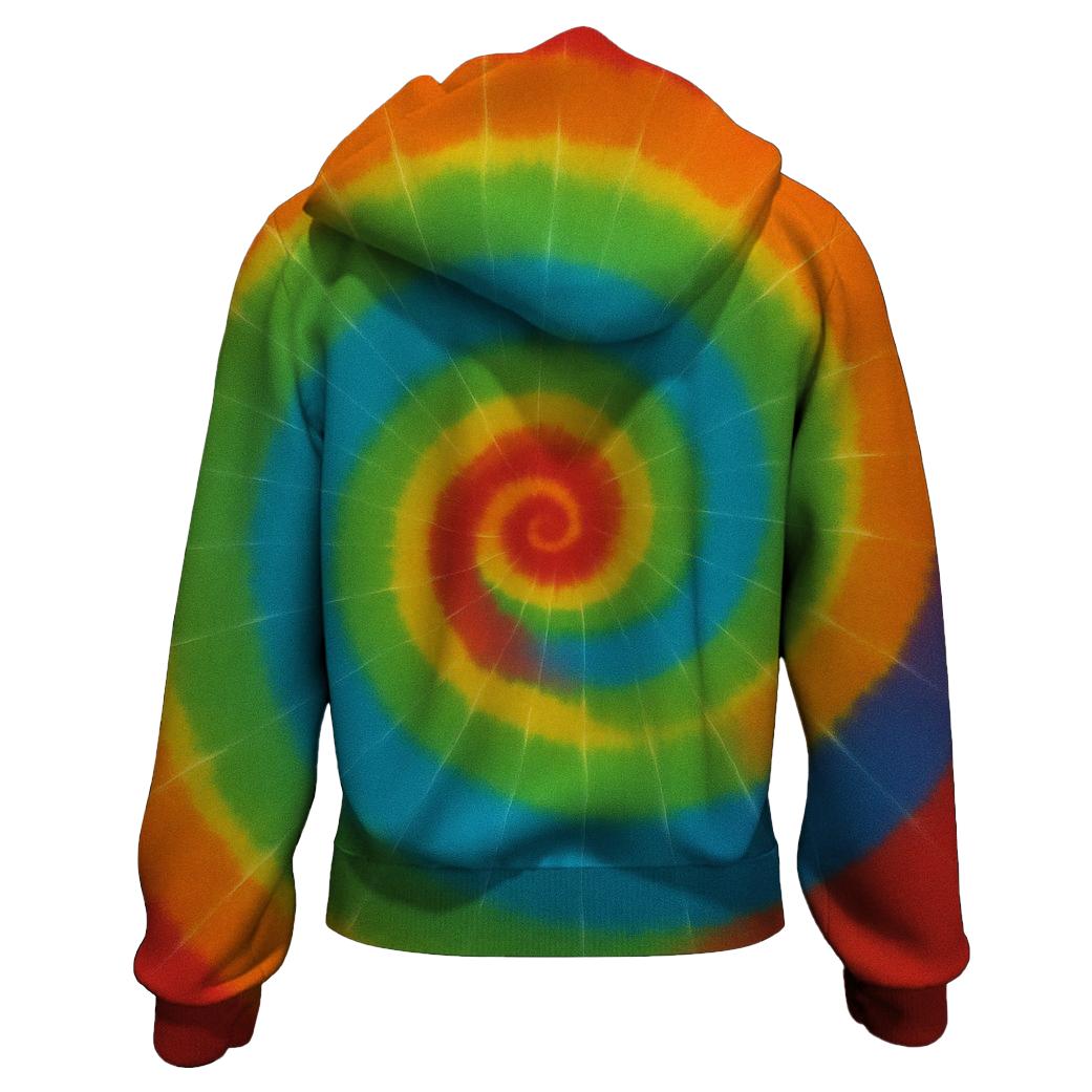 Spiral Spectrum Bullseye custom hoodies
