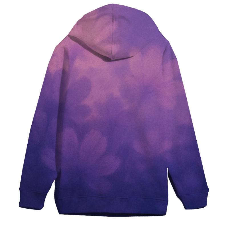 Twilight Bloom Gradient hoodie styles
