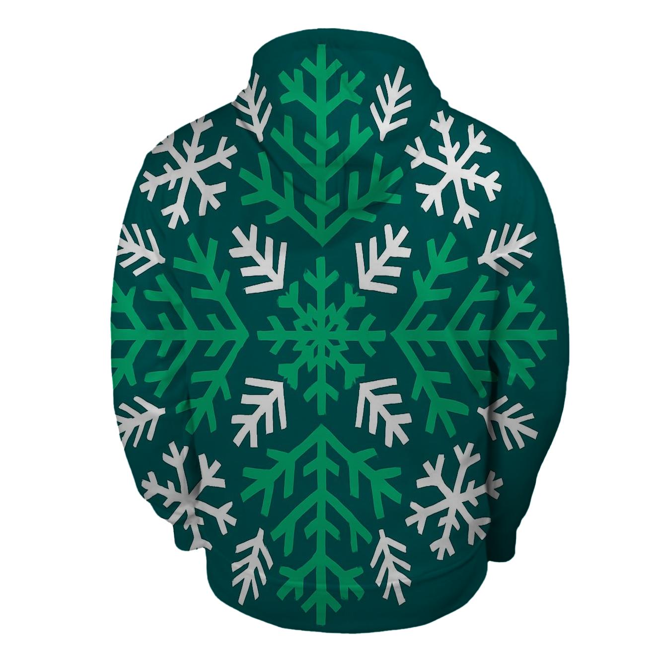 Snowflake Mosaic Mandala lightweight hoodies