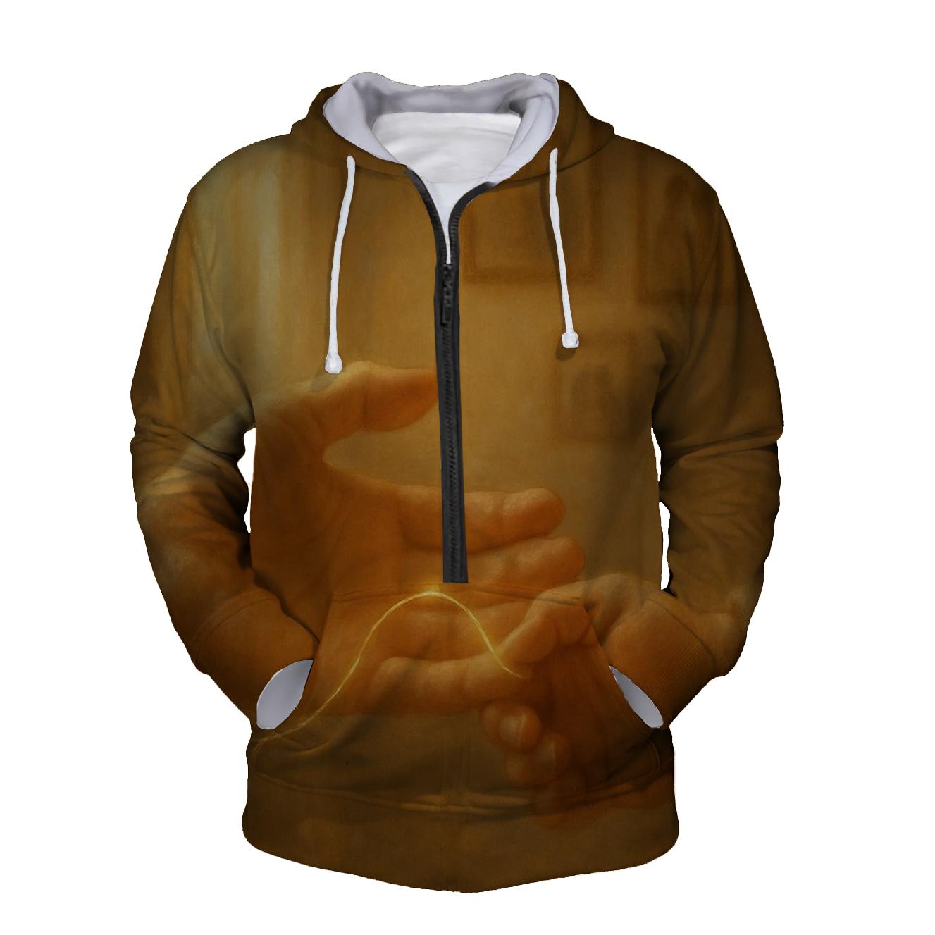 The Everlasting Thread Between Hands pullover hoodies