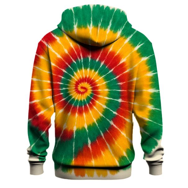 Prism Spiral Burst custom hoodies