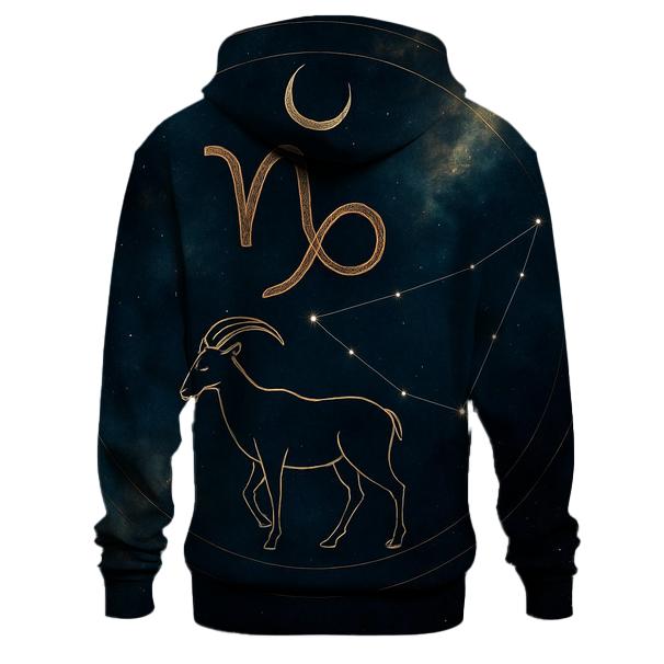 Capricorn Nebula Mountain Goat Chart custom hoodies