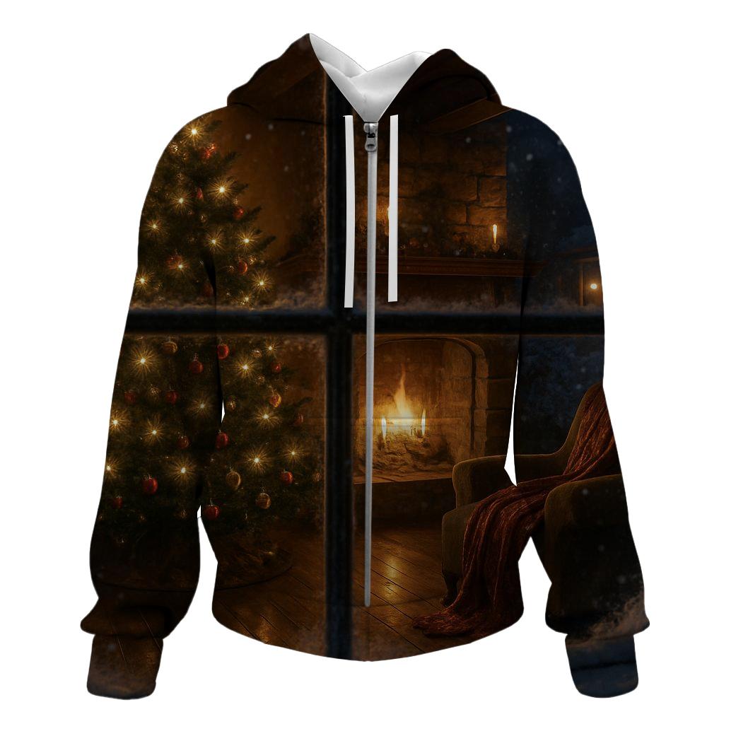 Christmas Eve Window Glow hoodie trends
