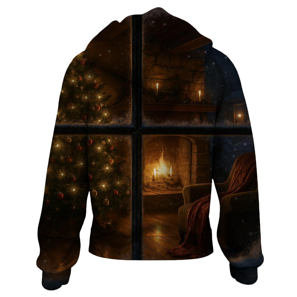 Christmas Eve Window Glow hoodie trends
