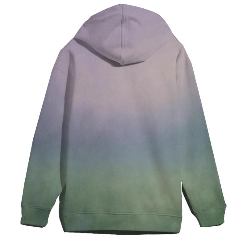 Twilight Meadow Gradient heavyweight hoodies