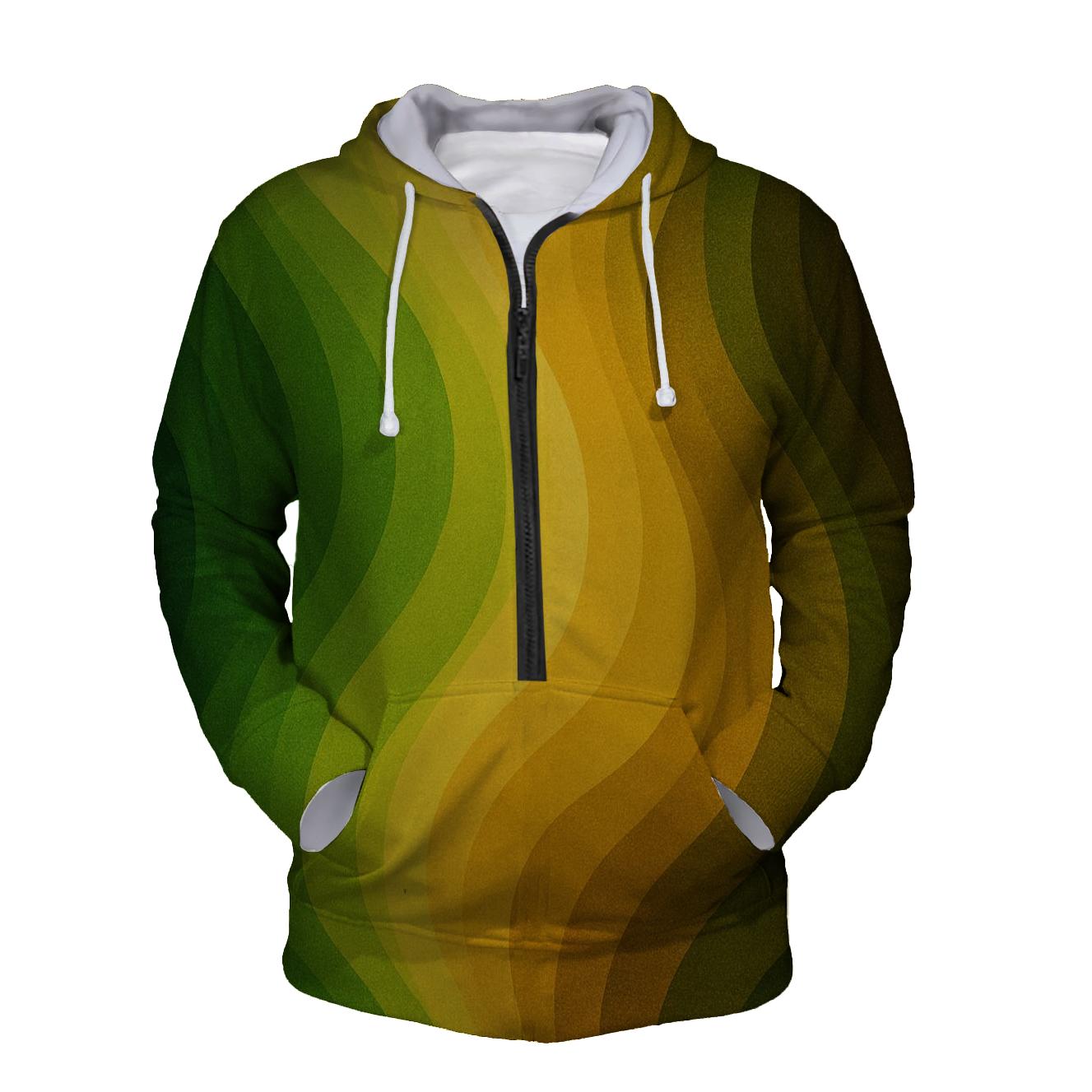 Verdant Cascade designer hoodies