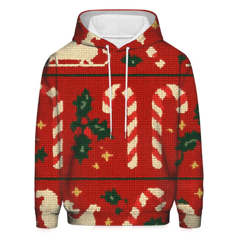 Kitschy Candy Sleigh Band Design lightweight hoodies