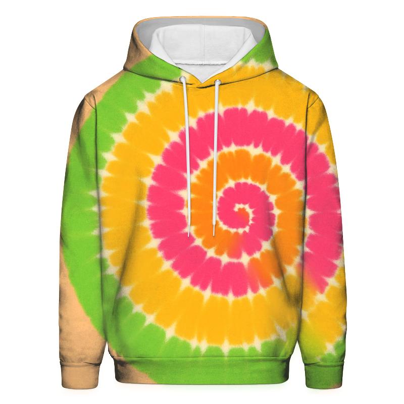 Psychedelic Spiral Bloom heavyweight hoodies