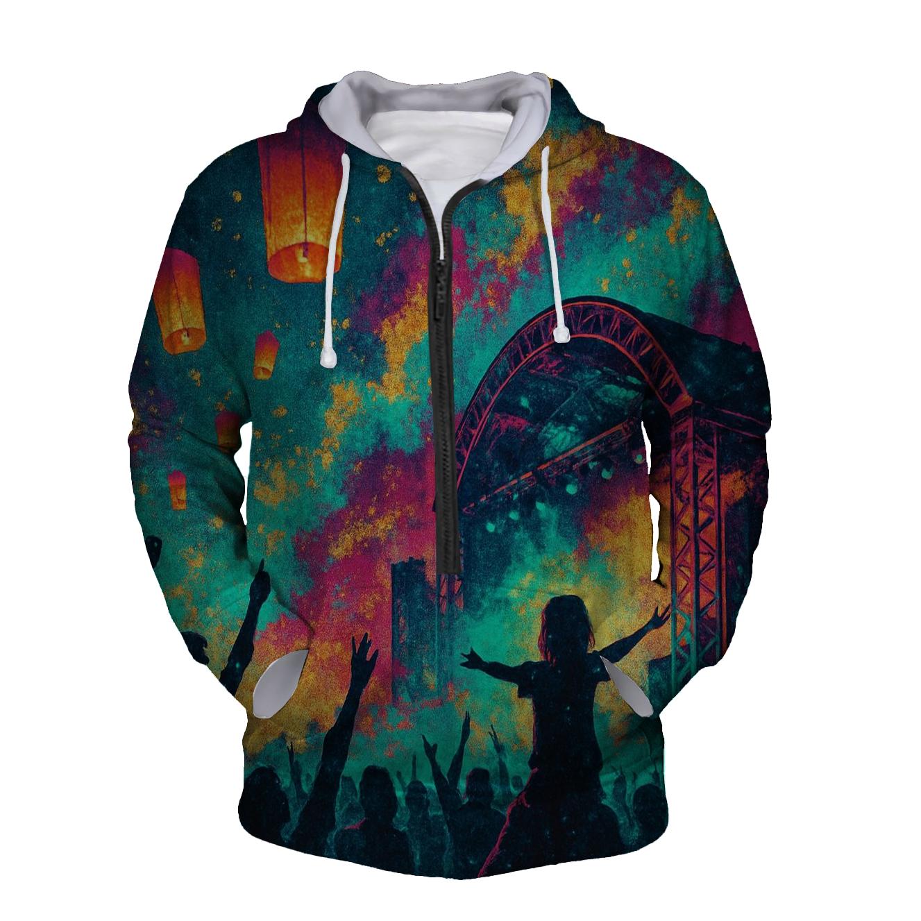 Nebula Fest Collage hoodie trends
