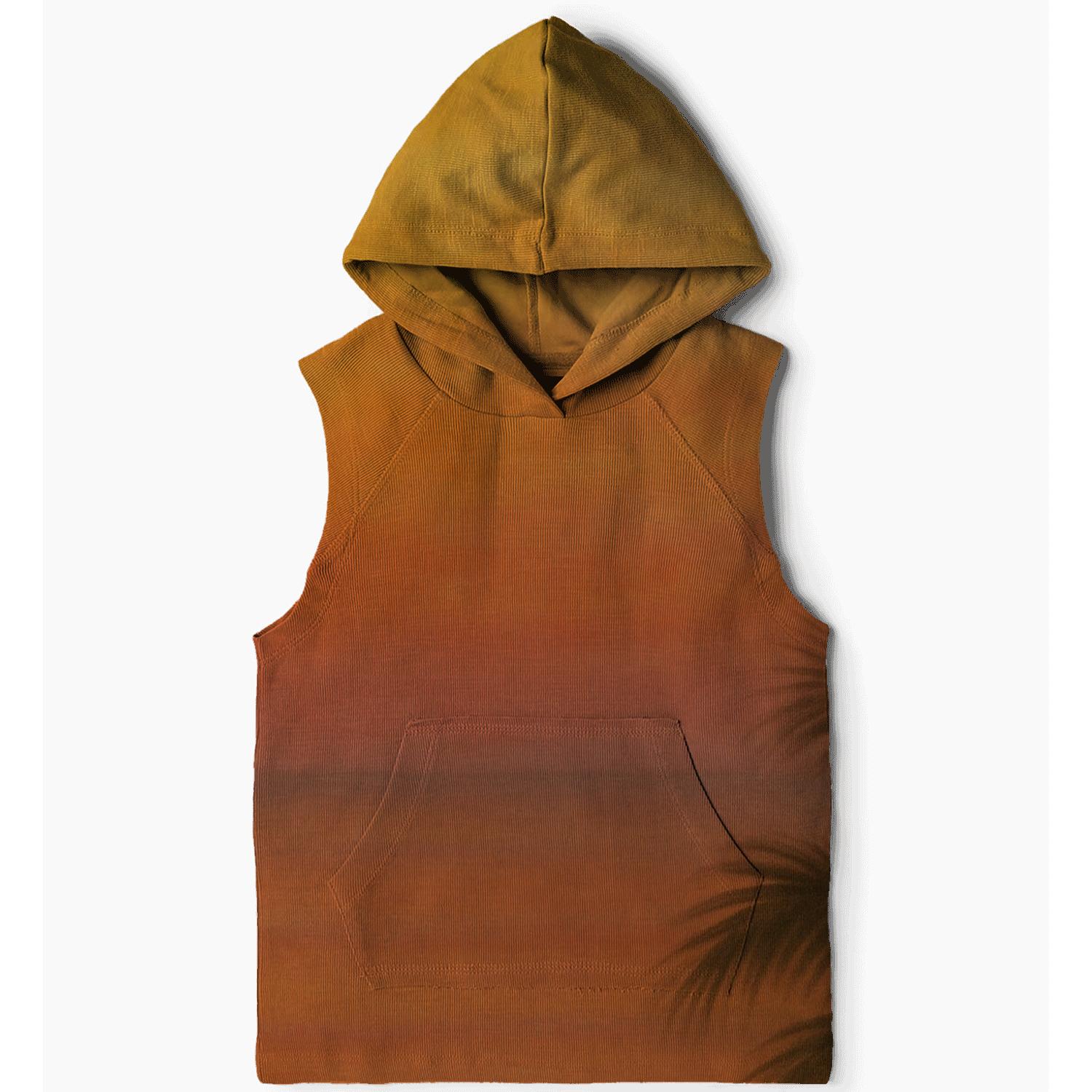 Tropical Sunset Fade designer hoodies