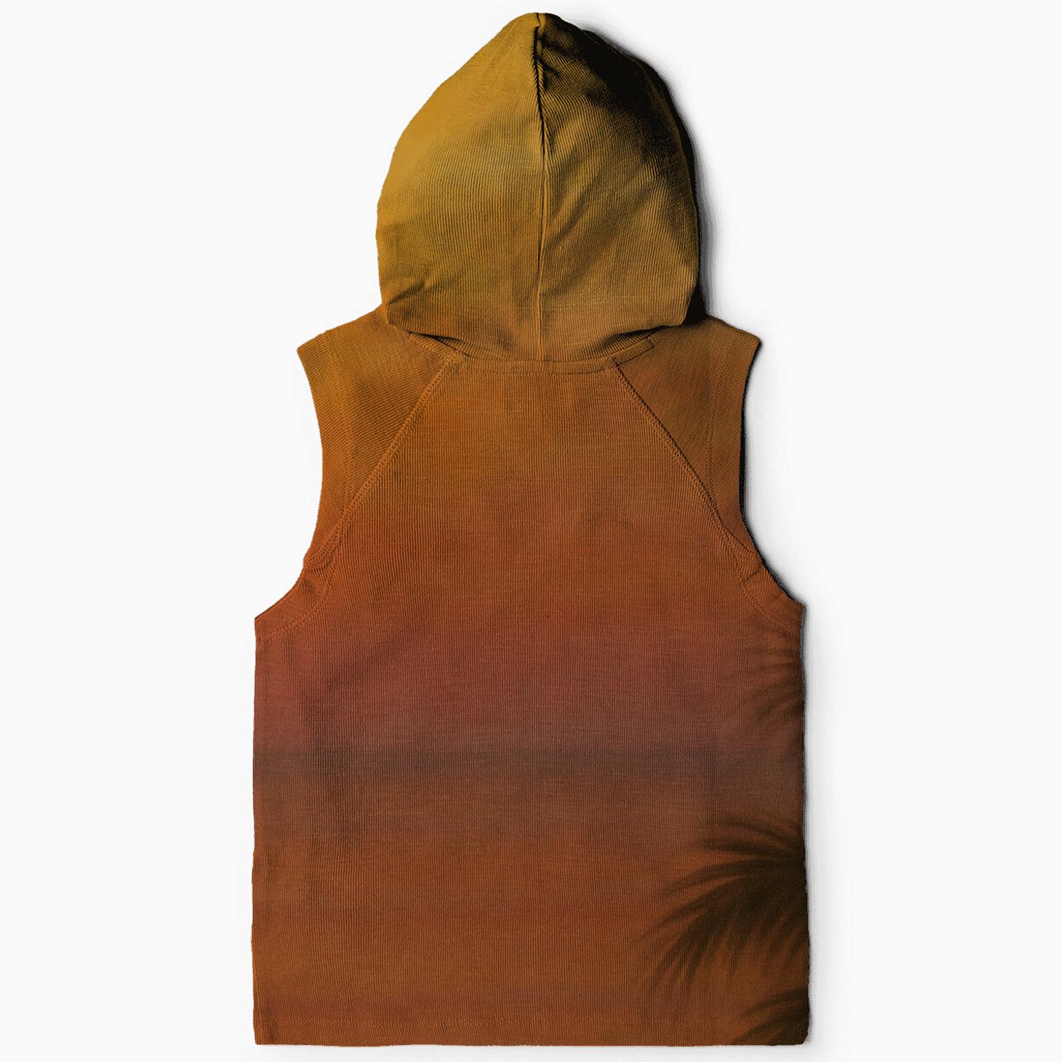 Tropical Sunset Fade designer hoodies