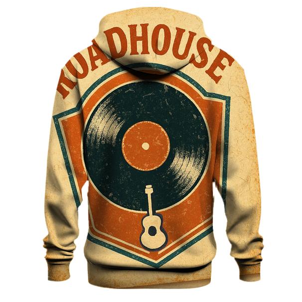 Sunfaded Vinyl Roadhouse Poster custom hoodies