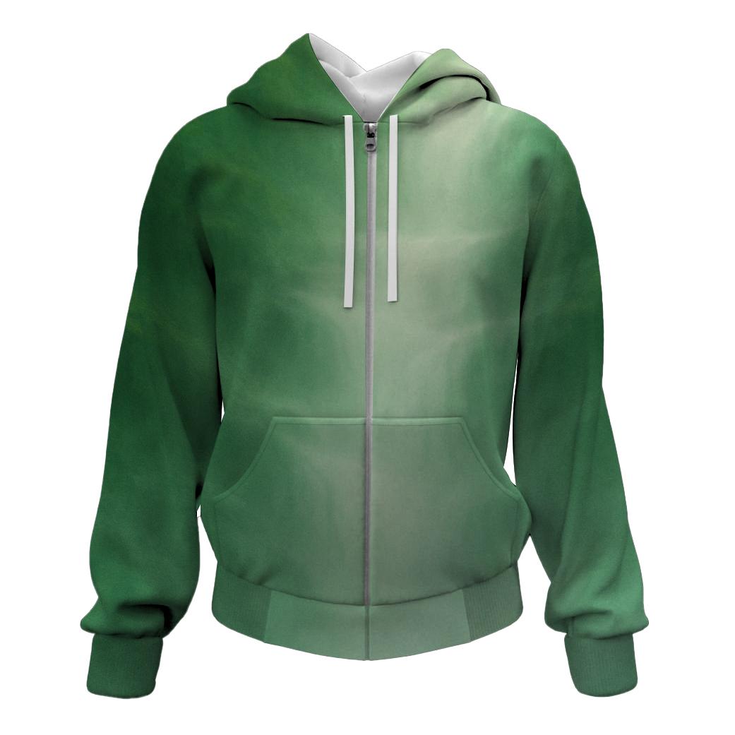 Verdant Mist Cascade designer hoodies