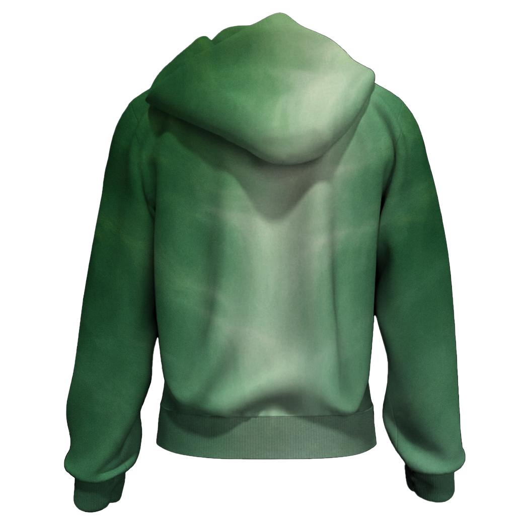 Verdant Mist Cascade designer hoodies