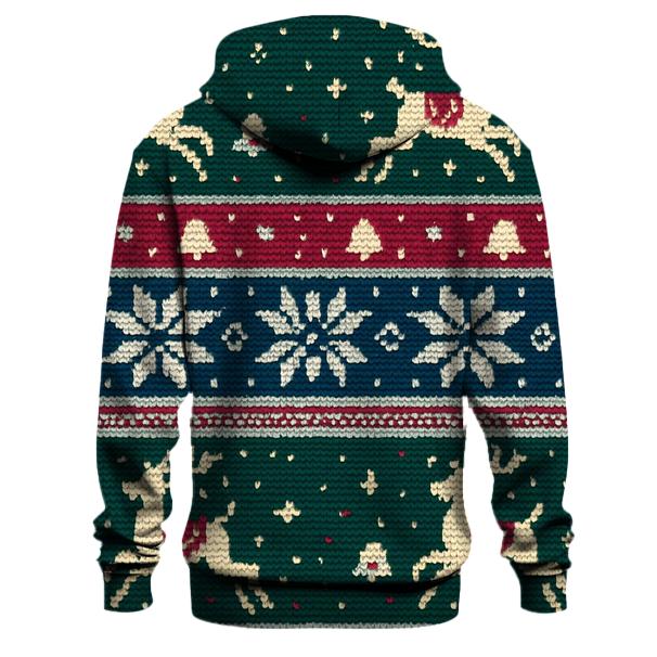 Reindeer Rodeo Stripe Design hoodie trends