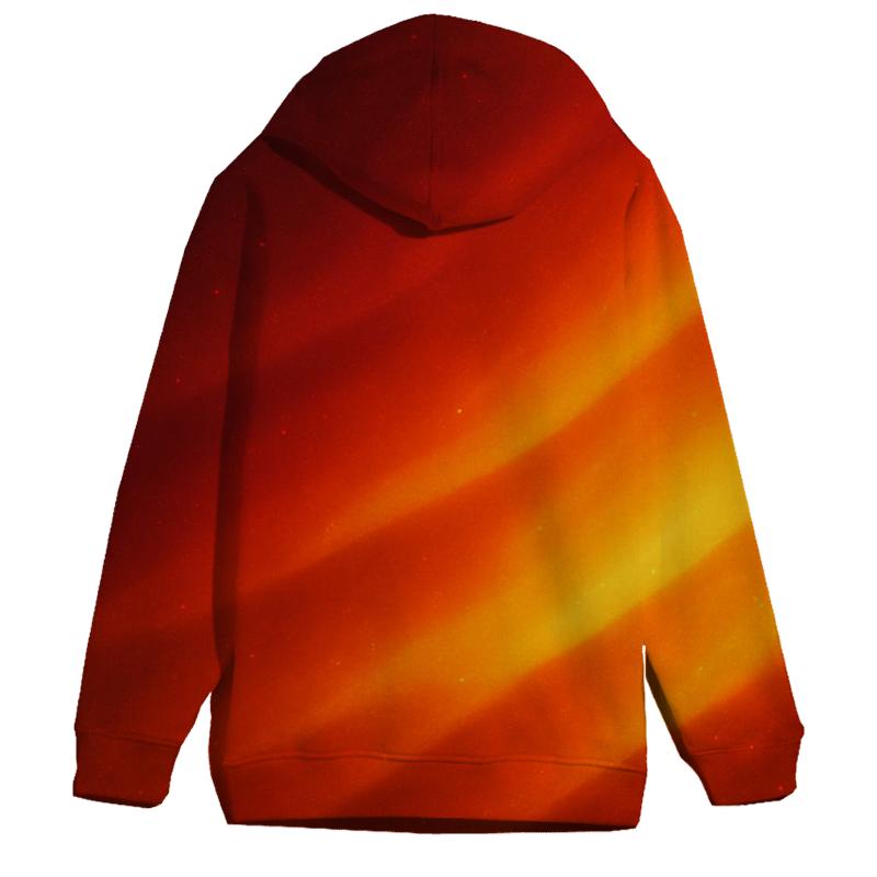 Crimson Ember Veil pullover hoodies