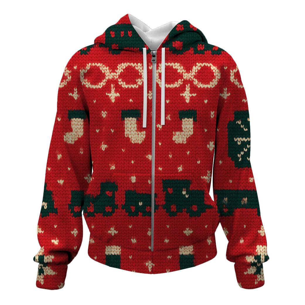 Tinsel Train Track Design designer hoodies
