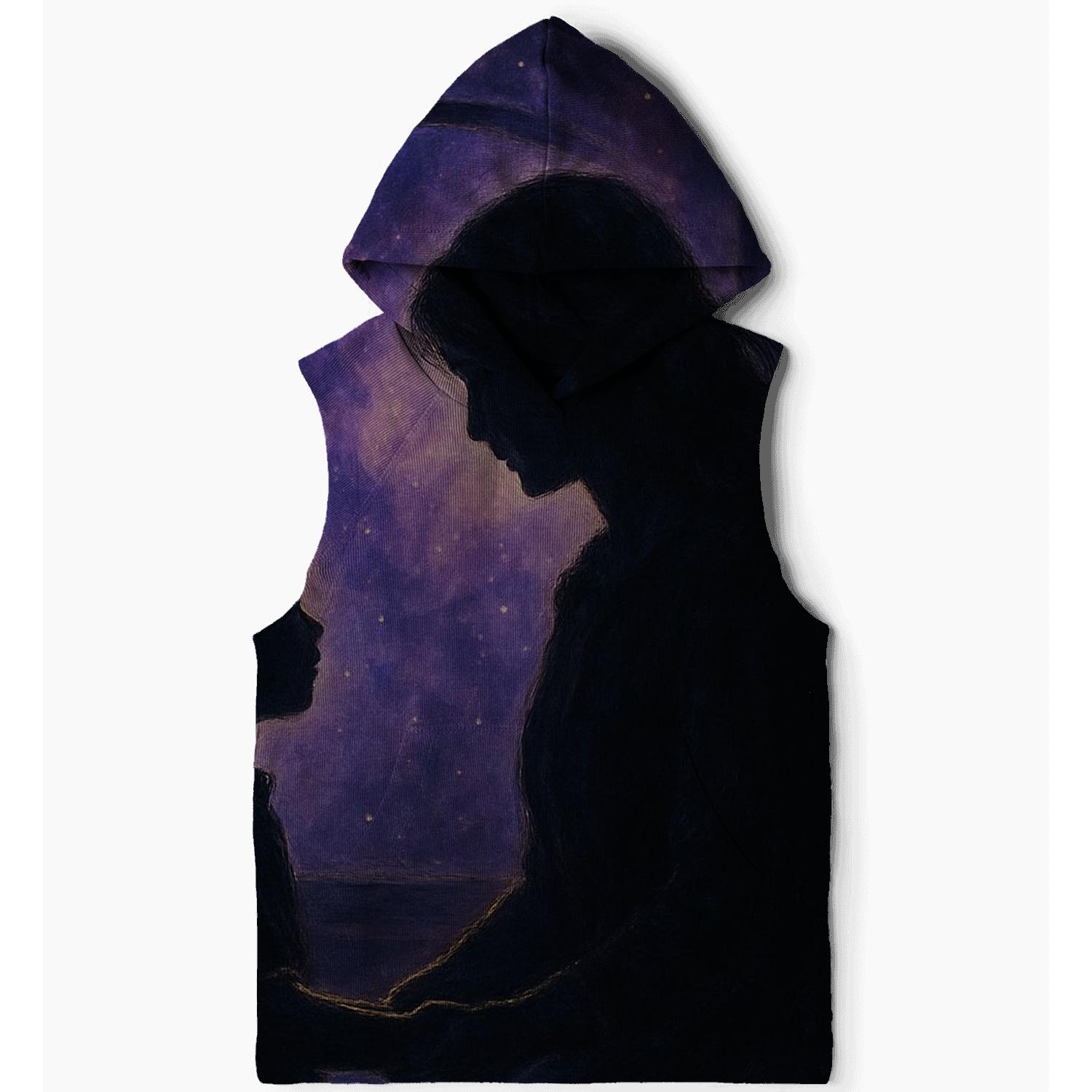 The Celestial Embrace graphic hoodies